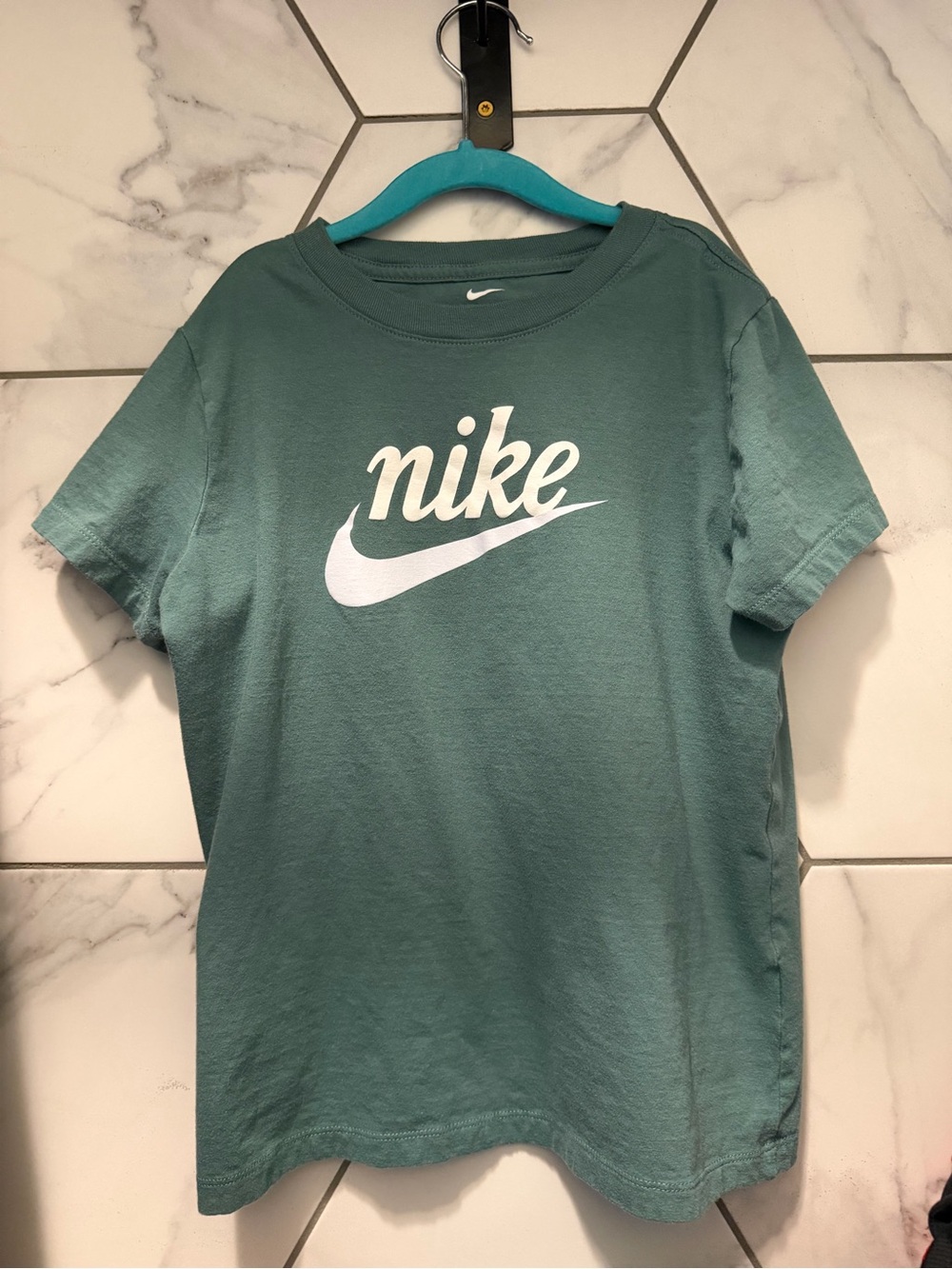 Nike Teal Graphic Logo Tee